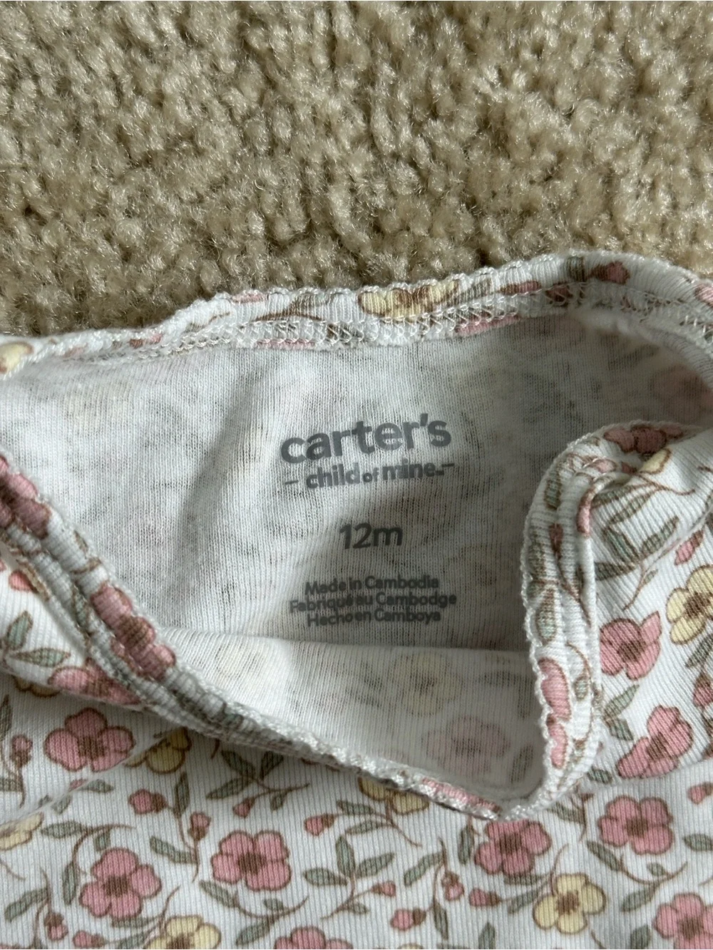 Carter's/Old Navy/Carter’s Child of Mine bodysuit bundle